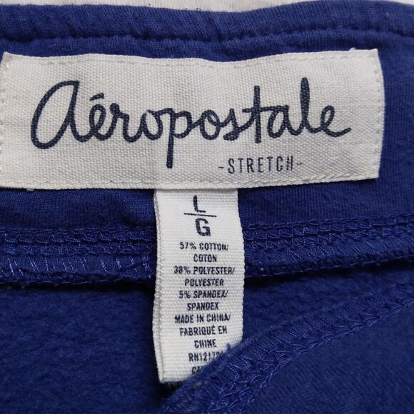 Aeropostale Aero Script Logo Sequins Fit & Flare Sweat Pants Y2K Womens Large - Picture 8 of 13